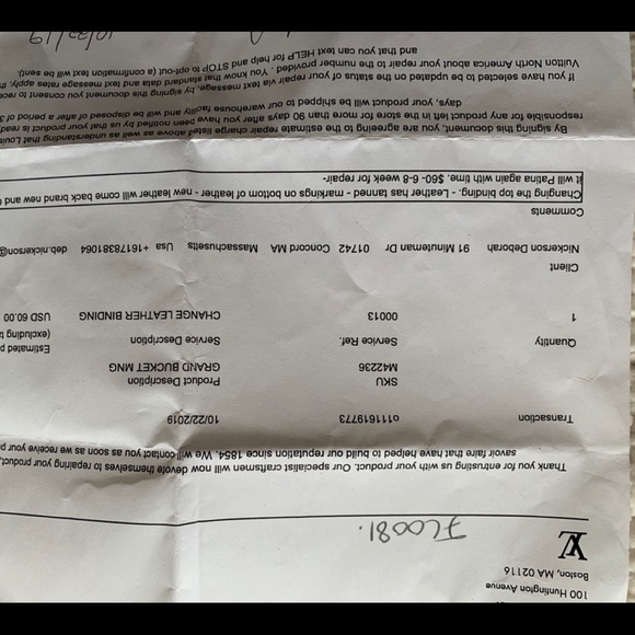 Louis Vuitton bucket bag - Picture 11 of 11